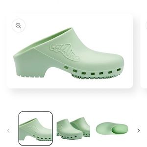Pistachio Calzuro Clogs Limited Edition 8.5/9.5 38/39